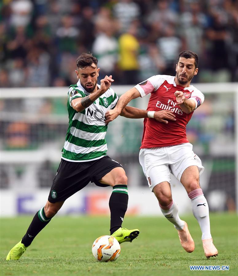 (SP)PORTUGAL-LISBON-SOCCER-EUROPA LEAGUE-SPORTING VS ARSENAL