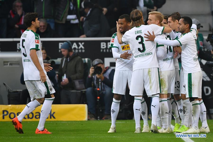 (SP)GERMANY-MOENCHENGLADBACH-SOCCER-BUNDESLIGA-MOENCHENGLADBACH VS DUESSELDORF