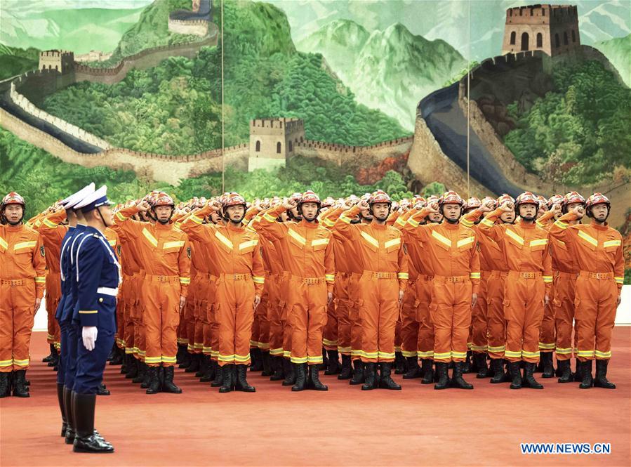 CHINA-BEIJING-NATIONAL FIRE AND RESCUE TEAM (CN)