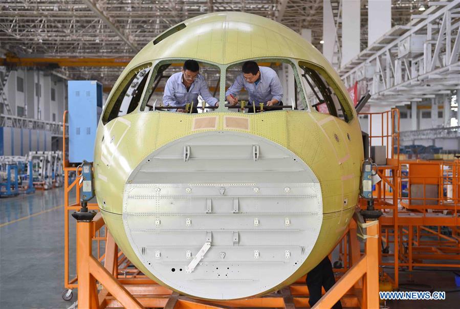 CHINA-ECONOMY-AVIC-COMAC-AIRCRAFT NOSES (CN)