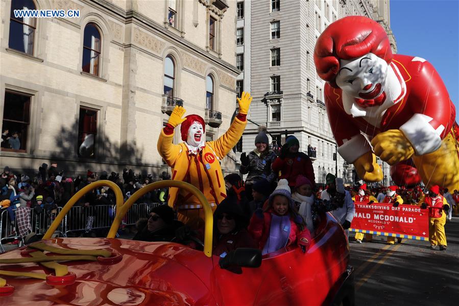 U.S.-NEW YORK-THANKSGIVING DAY PARADE