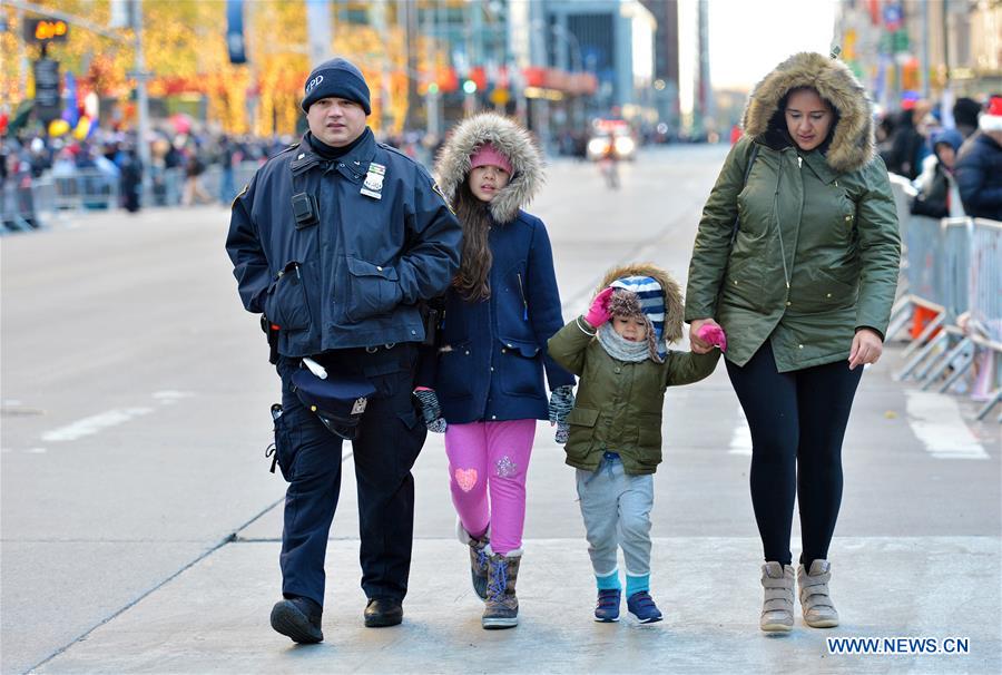 U.S.-NEW YORK-THANKSGIVING DAY PARADE-SECURITY