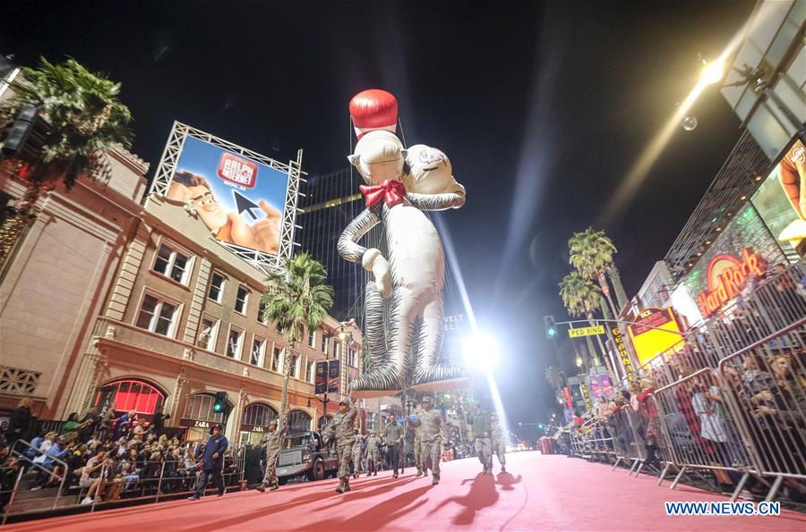 U.S.-LOS ANGELES-HOLLYWOOD-CHRISTMAS PARADE