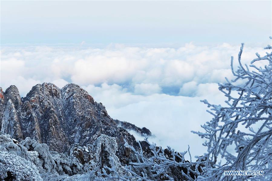 #CHINA-ANHUI-HUANGSHAN MOUNTAIN-SNOW-SCENERY (CN)