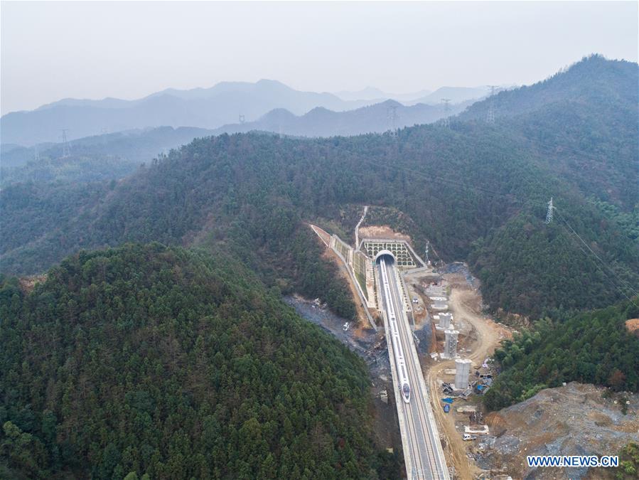 CHINA-HANGZHOU-HUANGSHAN HIGH-SPEED RAILWAY-LAUNCH (CN)