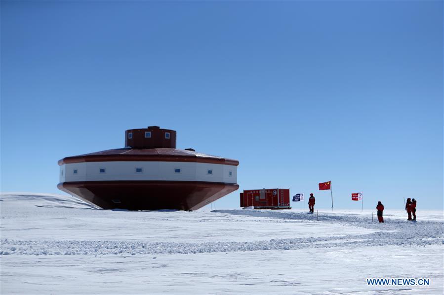 ANTARCTICA-CHINA-INLAND EXPEDITION-TAISHAN STATION