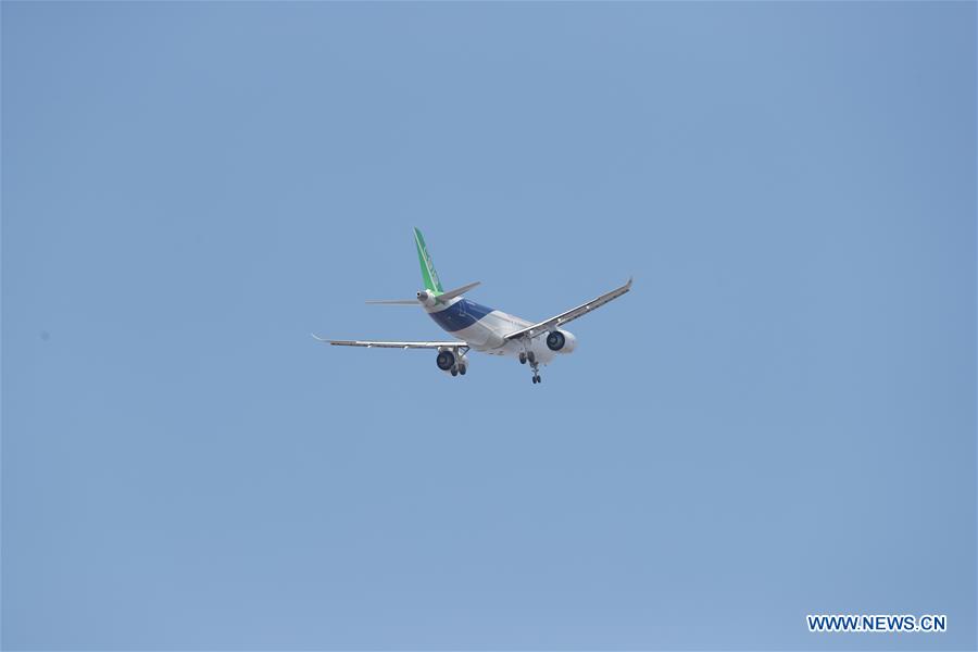 CHINA-SHANGHAI-THIRD C919-MAIDEN TEST FLIGHT (CN)