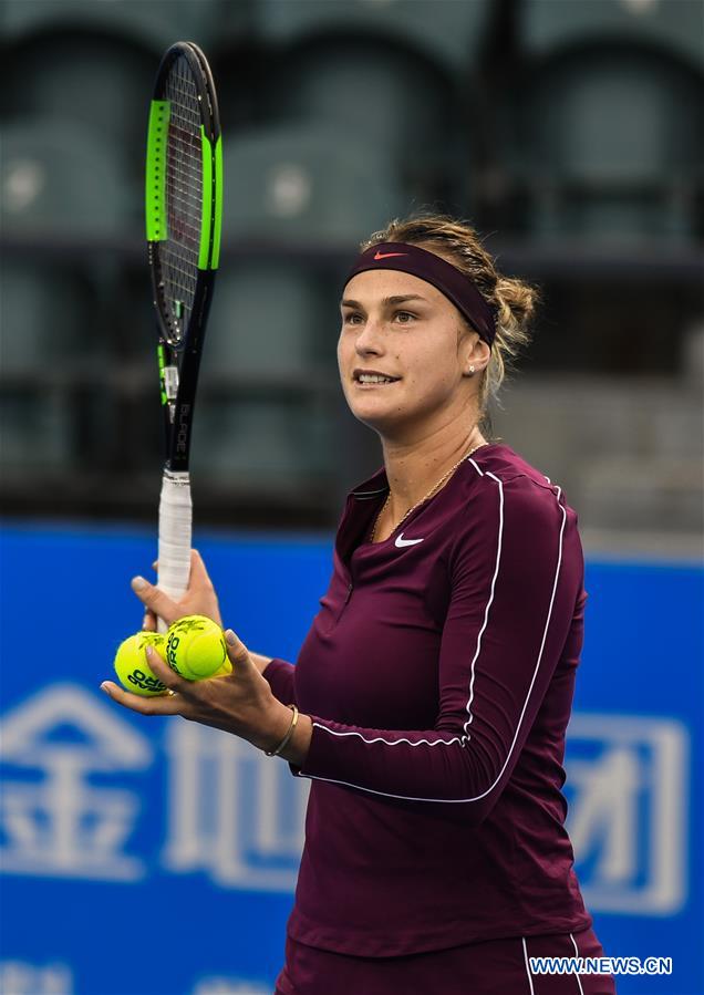 (SP)CHINA-SHENZHEN-TENNIS-WTA-SHENZHEN OPEN