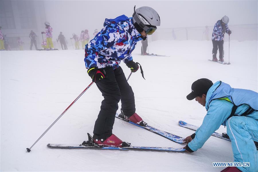 CHINA-HUBEI-YICHANG-ICE AND SNOW FESTIVAL (CN)