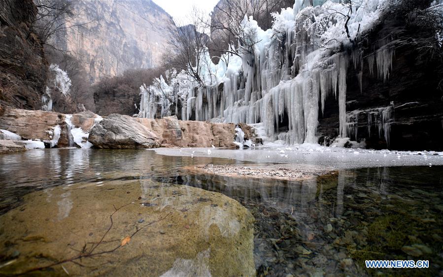 CHINA-HENAN-JIAOZUO-ICEFALL (CN)