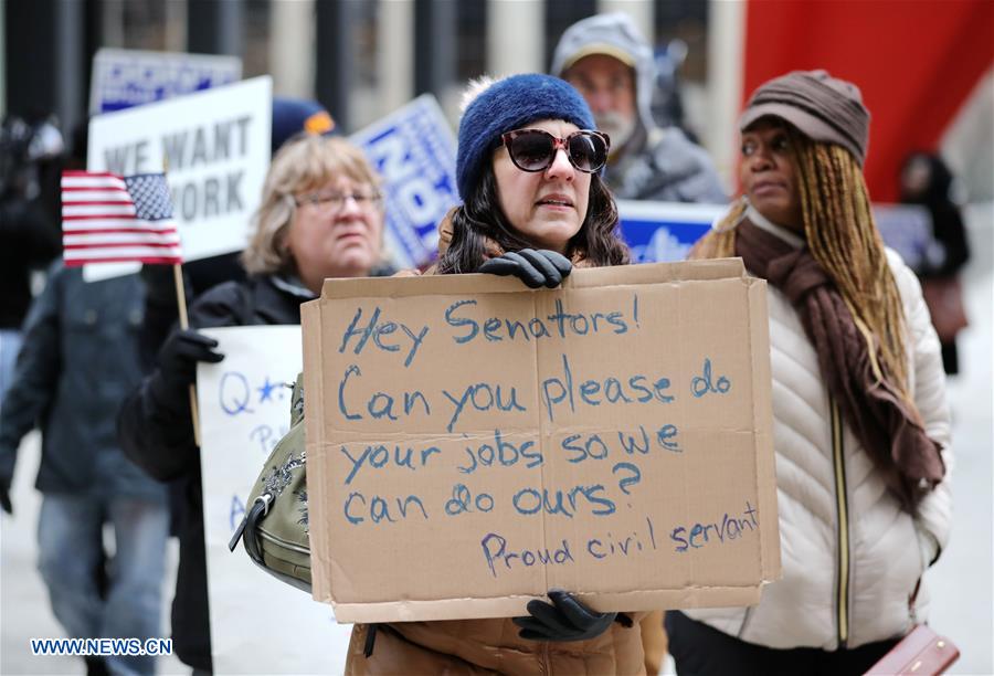 U.S.-CHICAGO-PARTIAL GOVERNMENT SHUTDOWN-PROTEST