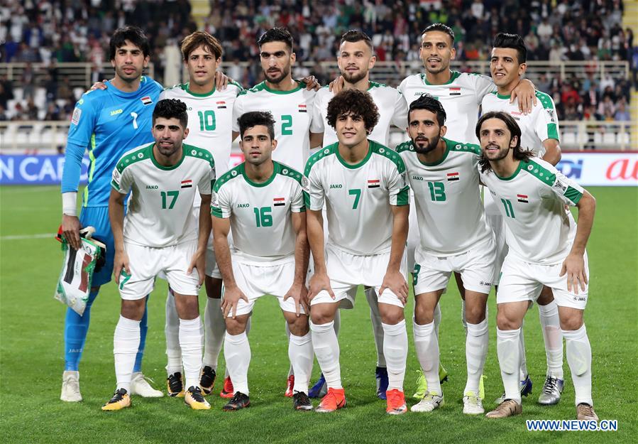 (SP)UAE-ABU DHABI-FOOTBALL-ASIAN CUP-QATAR-IRAQ