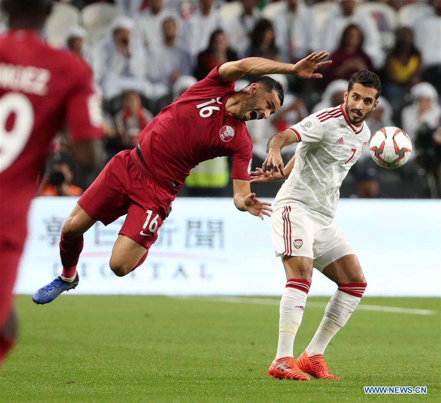 (SP)UAE-ABU DHABI-SOCCER-AFC ASIAN CUP 2019-SEMIFINAL-UAE VS QAT