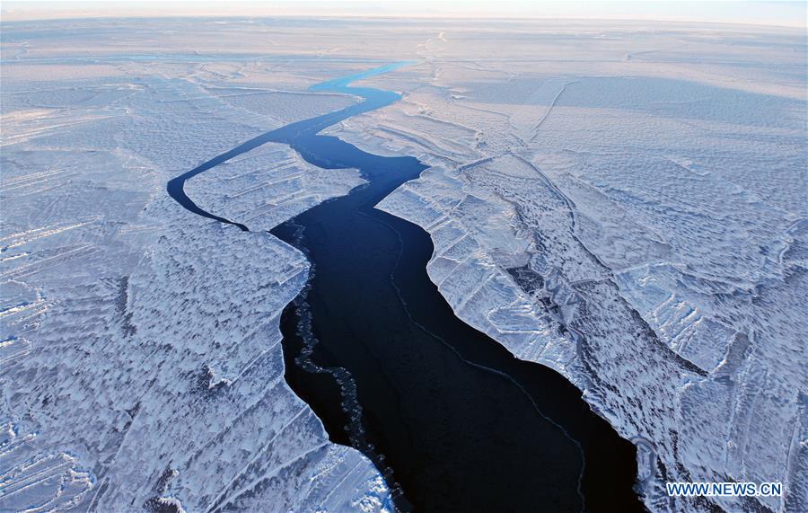 CHINA-AERIAL VIEW-SNOW (CN)