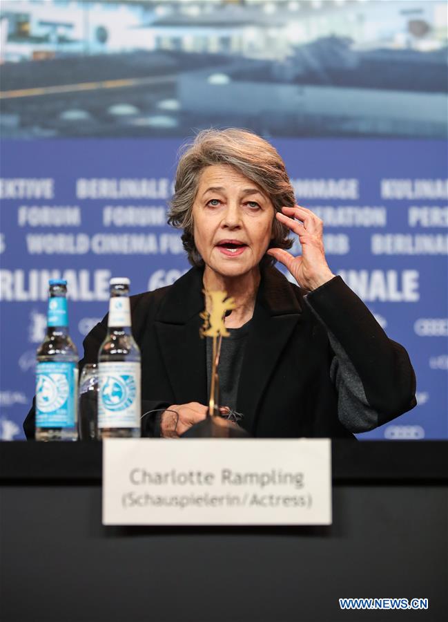 GERMANY-BERLIN-BERLINALE-HONORARY GOLDEN BEAR-CHARLOTTE RAMPLING