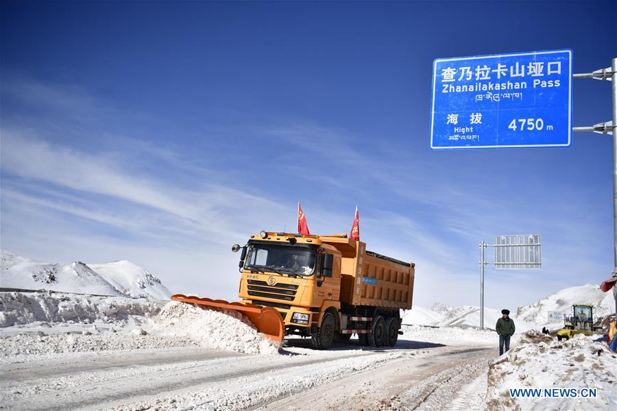 CHINA-QINGHAI-BLIZZARD-HIT YUSHU (CN)