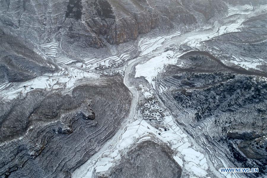 #CHINA-HEBEI-TAIHANG MOUNTAIN-SNOW SCENERY (CN)