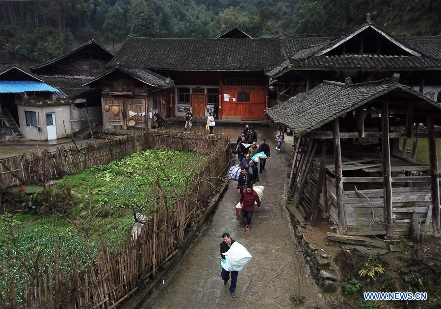 CHINA-GUIZHOU-SHIQIAN-POVERTY RELIEF-RELOCATION(CN)