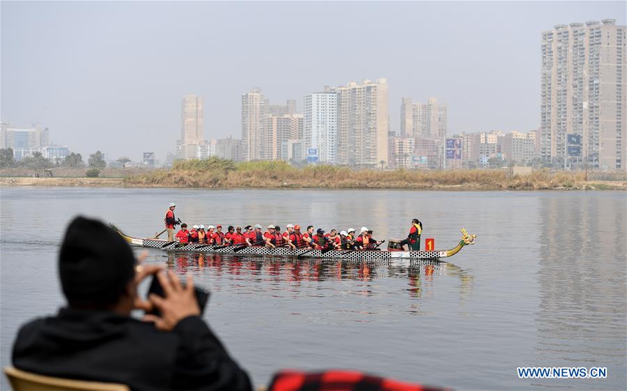 EGYPT-CAIRO-DRAGON BOAT-RACING