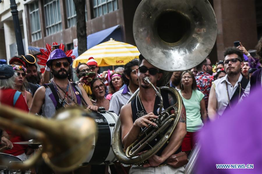 BRAZIL-SAO PAULO-CITIZENS-CARNIVAL