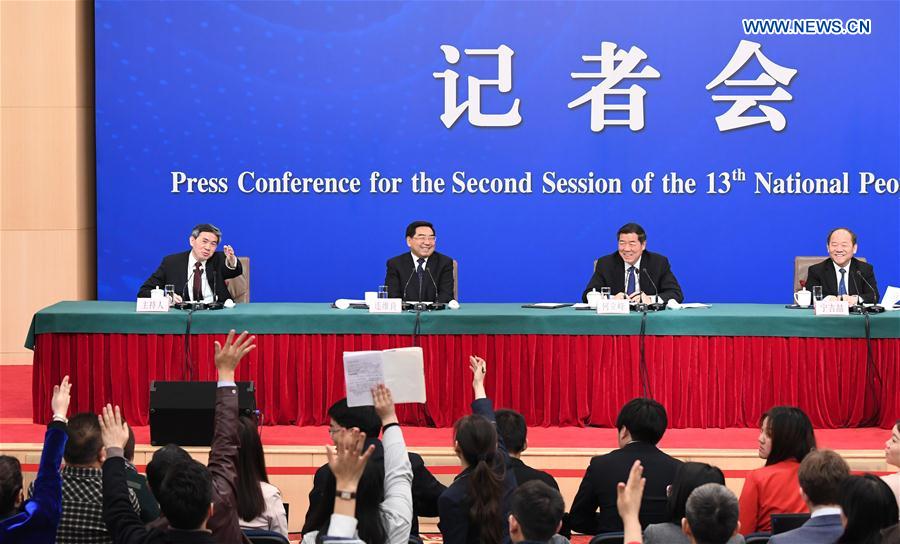 (TWO SESSIONS)CHINA-BEIJING-NPC-PRESS CONFERENCE (CN)