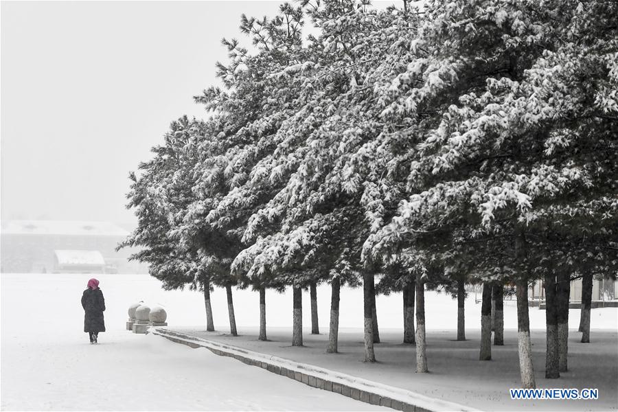 CHINA-JILIN-SNOWFALL (CN)