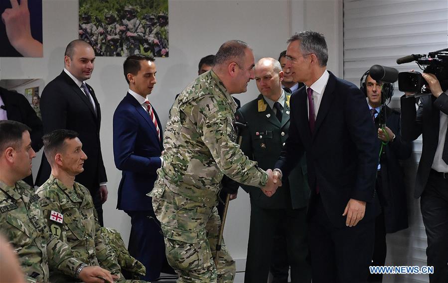 GEORGIA-TBILISI-NATO SECRETARY GENERAL-VISIT