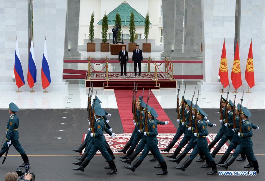 KYRGYZSTAN-RUSSIA-PUTIN-VISIT