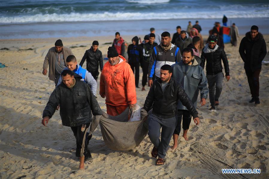 MIDEAST-GAZA-FISHERMEN