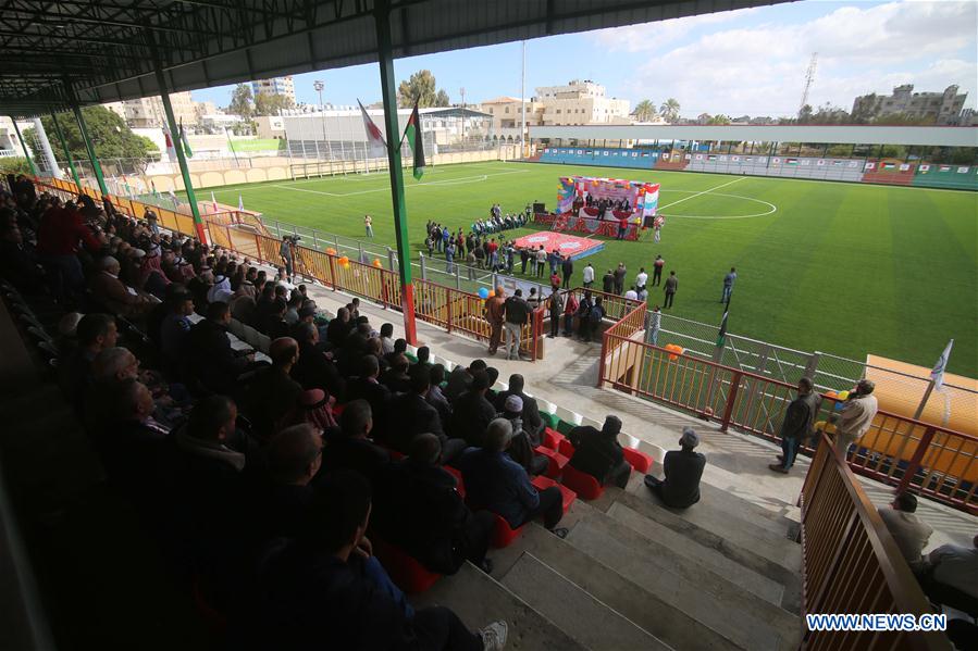 MIDEAST-GAZA-STADIUM