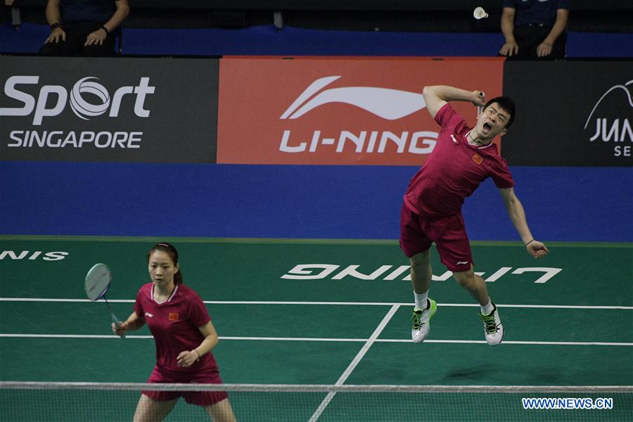 (SP)SINGAPORE-BADMINTON-SINGAPORE OPEN