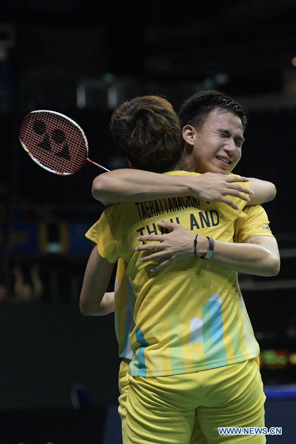 (SP)SINGAPORE-BADMINTON-SINGAPORE OPEN-SEMIFINAL