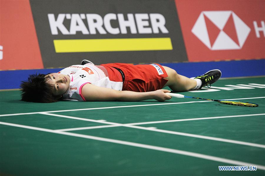 (SP)SINGAPORE-BADMINTON-SINGAPORE OPEN-SEMIFINAL