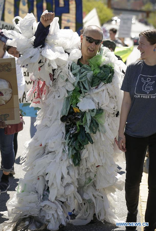 CANADA-VANCOUVER-EARTH DAY PARADE