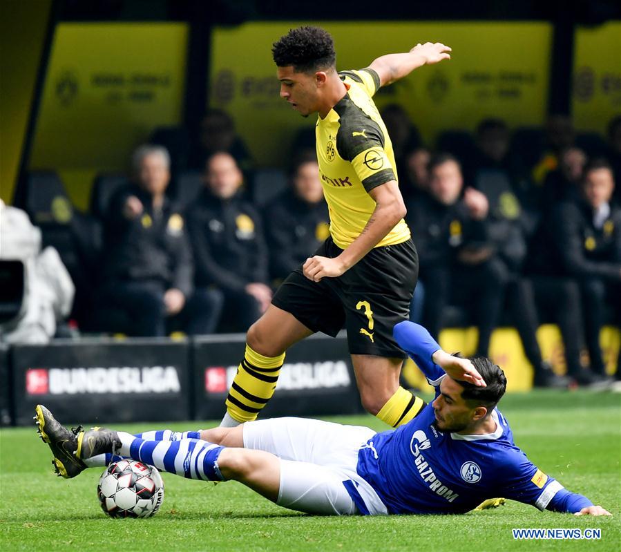 (SP)GERMANY-DORTMUND-SOCCER-BUNDESLIGA-SCHALKE 04 VS DORTMUND