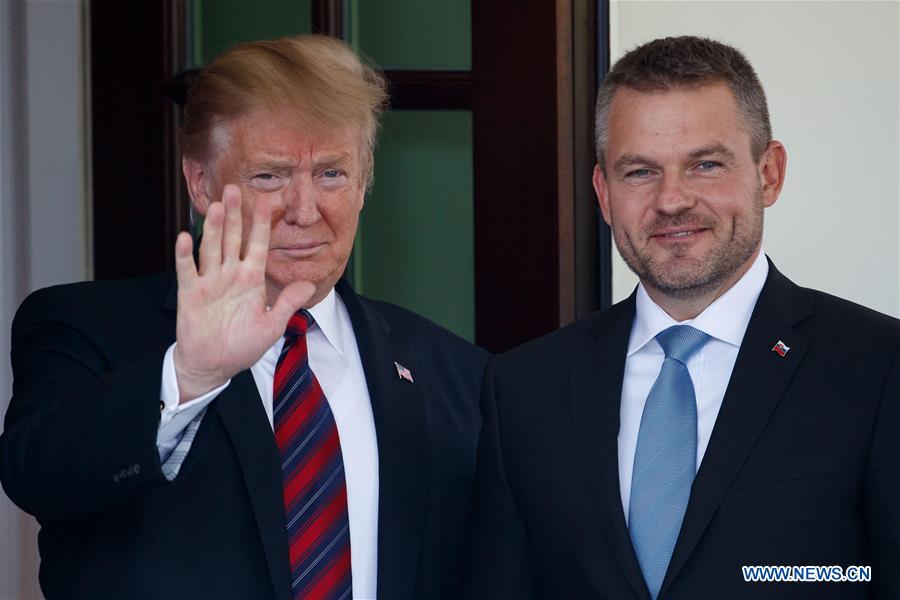 U.S.-WASHINGTON D.C.-TRUMP-SLOVAK PM-MEETING