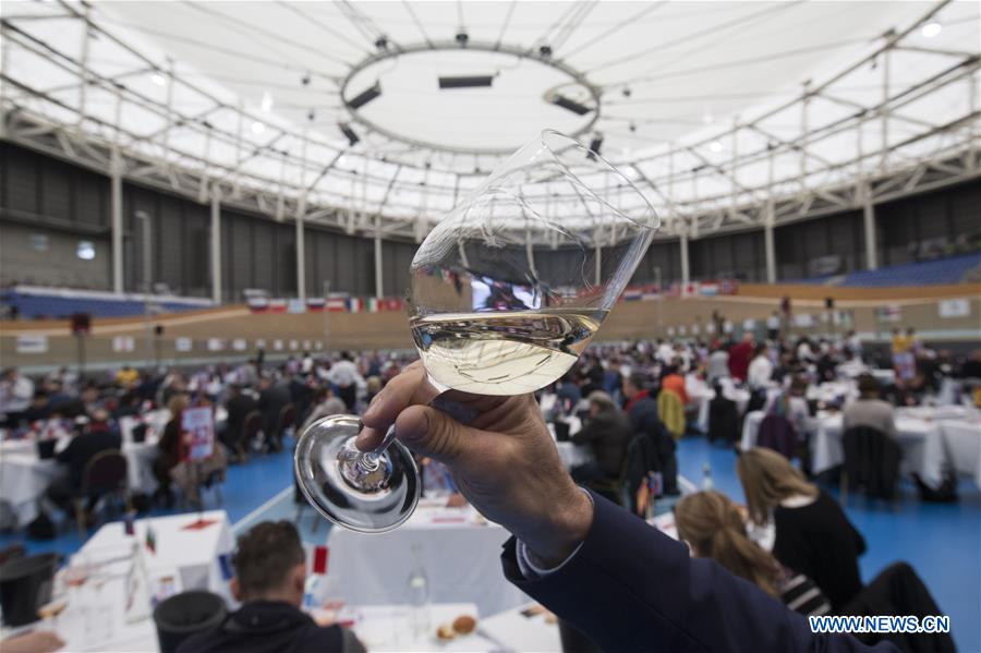 SWITZERLAND-AIGLE-WORLD WINE CONTEST