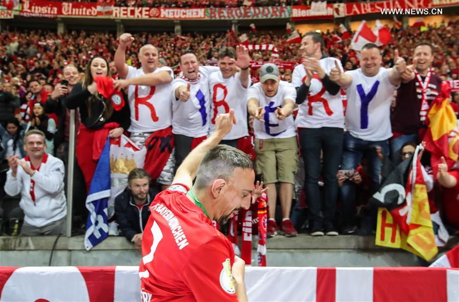 (SP)GERMANY-BERLIN-SOCCER-GERMAN CUP-FINAL-LEIPZIG VS BAYERN MUNICH