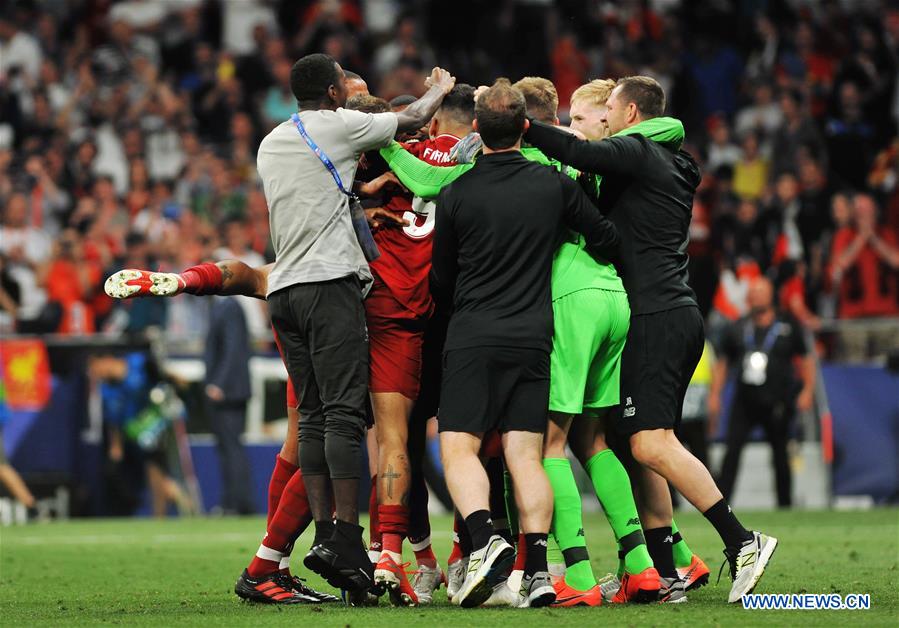 (SP)SPAIN-MADRID-UEFA CHAMPIONS LEAGUE-FINAL-LIVERPOOL VS HOTSPUR