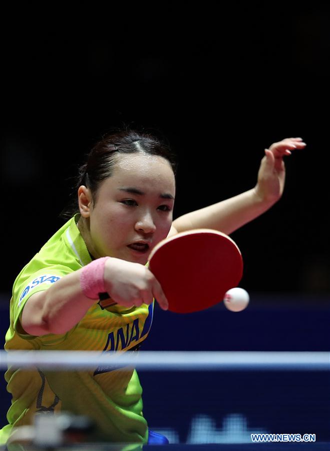 (SP)CHINA-SHENZHEN-TABLE TENNIS-CHINA OPEN-WOMEN'S SINGLES (CN)