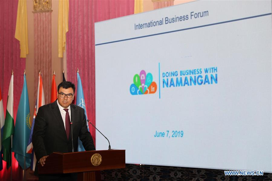 UZBEKISTAN-NAMANGAN-INTERNATIONAL BUSINESS FORUM