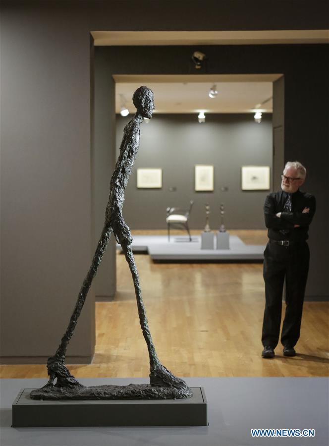 CANADA-VANCOUVER-ALBERTO GIACOMETTI-ART EXHIBITION