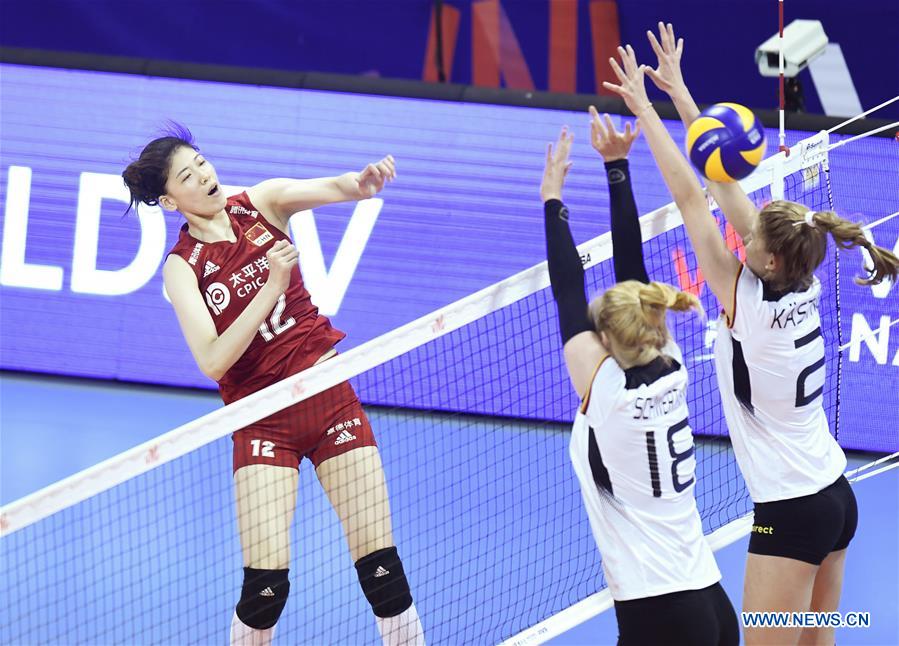 (SP)CHINA-NINGBO-VOLLEYBALL-FIVB NATIONS LEAGUE-CHN VS GER (CN) 