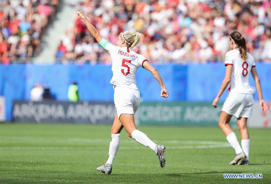 (SP)FRANCE-VALENCIENNES-2019 FIFA WOMEN'S WORLD CUP-ROUND OF 16-ENGLAND VS CAMEROON