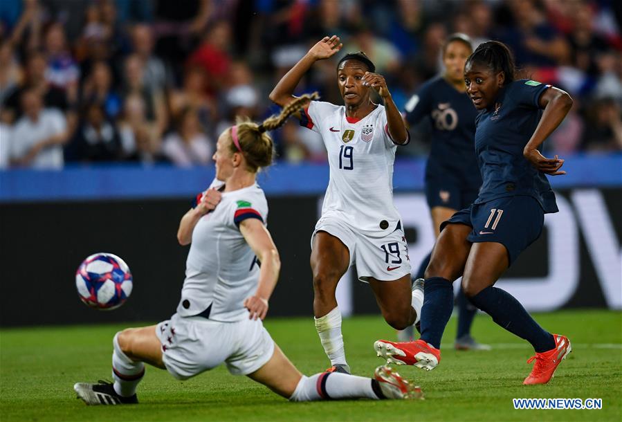 (SP)FRANCE-PARIS-FIFA WOMEN'S WORLD CUP-QUARTERFINAL-FRA VS USA