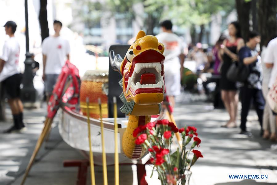 U.S.-NEW YORK-DRAGON BOAT AWAKENING