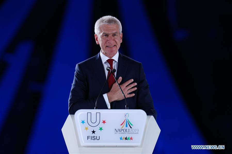 (SP)ITALY-NAPLES-SUMMER UNIVERSIADE-CLOSING CEREMONY