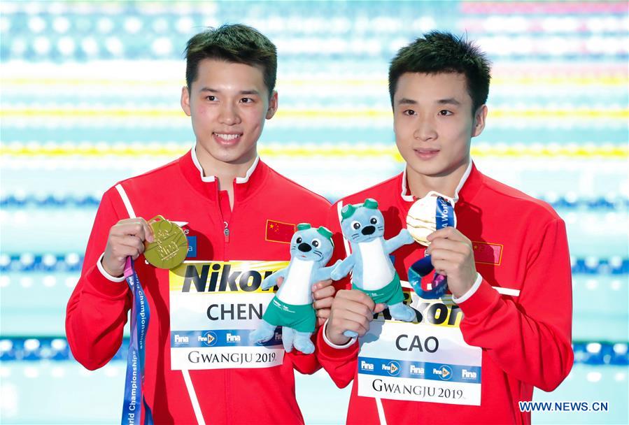 (SP)SOUTH KOREA-GWANGJU-FINA WORLD CHAMPIONSHIPS-MEN'S 10M SYNCHRO PLATFORM FINAL