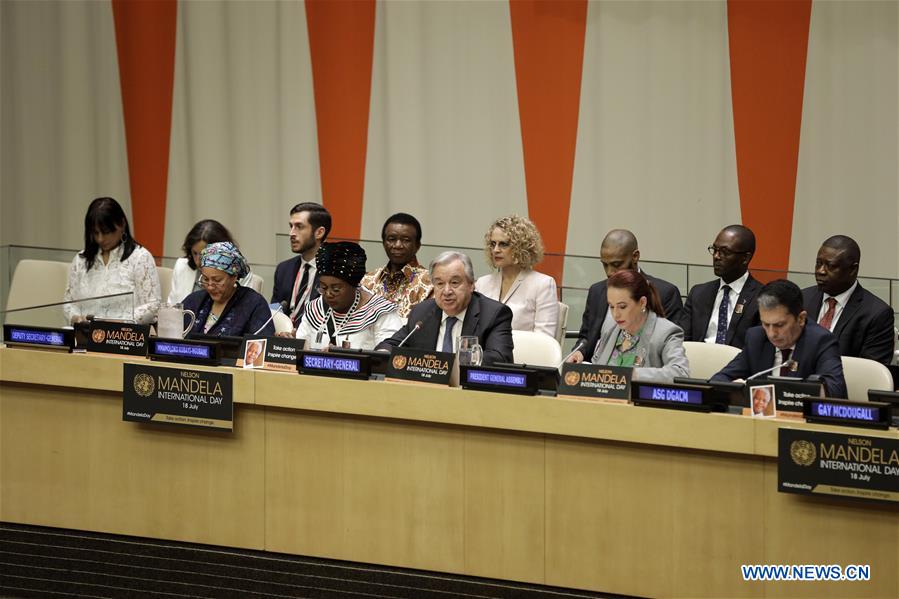 UN-NELSON MANDELA INTERNATIONAL DAY-MEETING