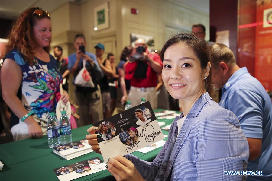 (SP)U.S.-RHODE ISLAND-TENNIS-HALL OF FAME-CEREMONY